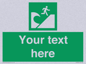 Custom Safe Condition Tsunami evacuation area